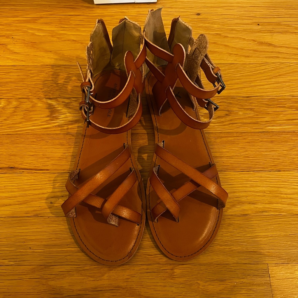 Size 9 American eagle sandals